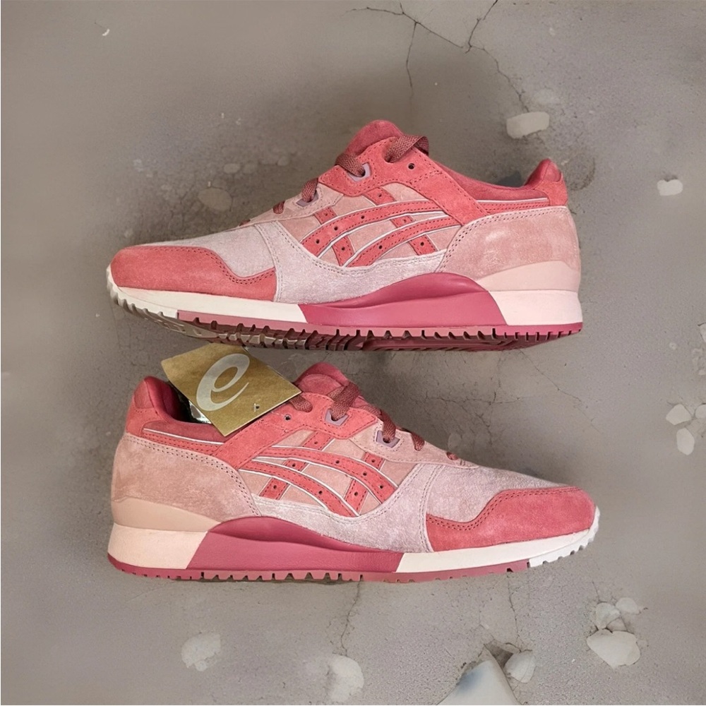 Asics x Concepts Gel Lyte III OG Otoro Sneakers Coral Men's Size 9.5 NEW